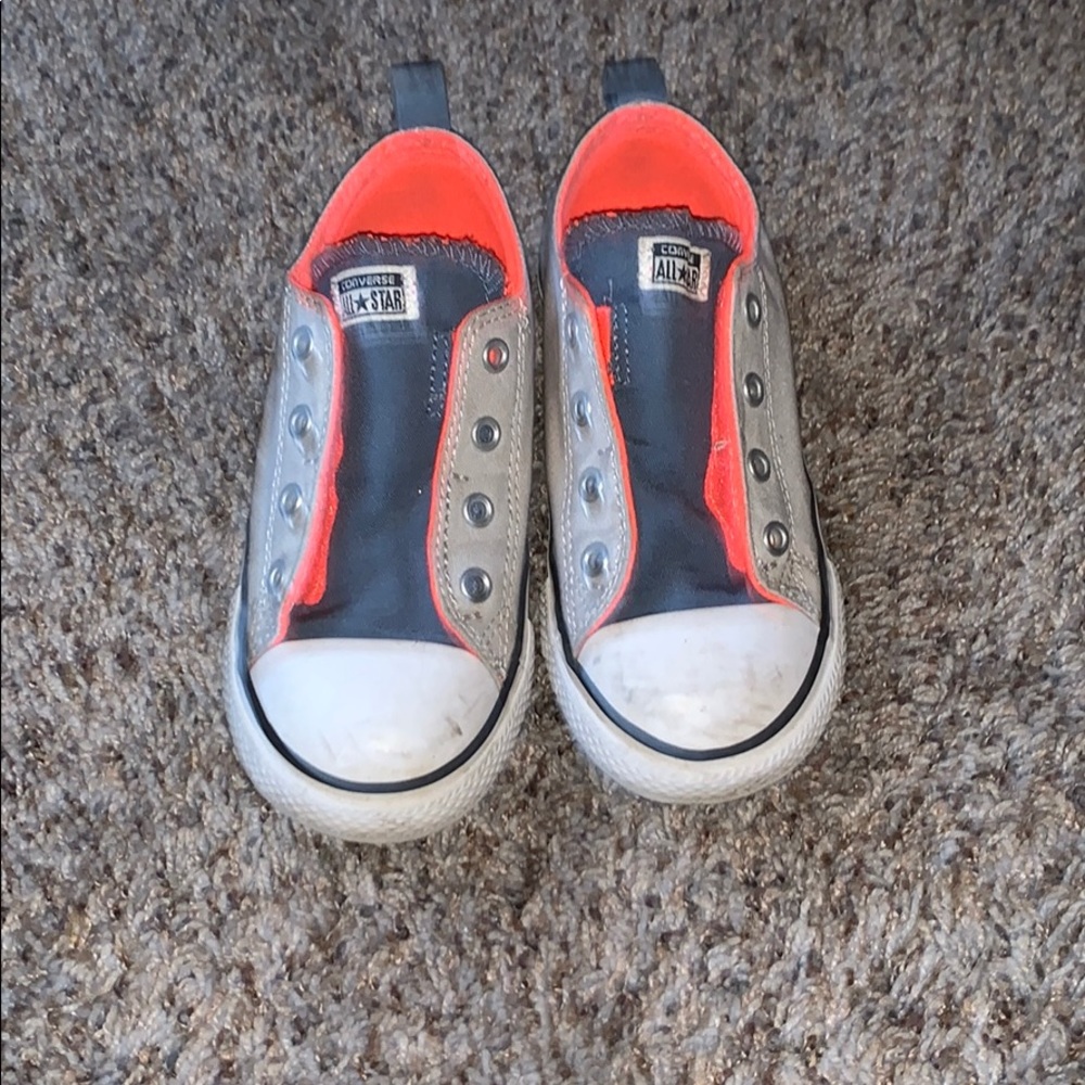 Boys Converse Velcro Shoes